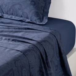 Doncaster Flat Sheet, navy