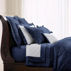 Doncaster Pillow Case, navy