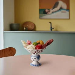 Dora Fruktskål, blå