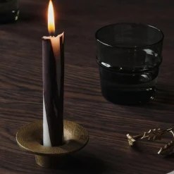 Dryp Stearinlys 2 stk., dark chocolate