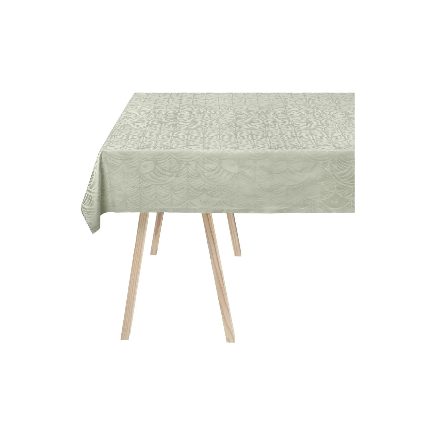 Easter Damaskduk, light green