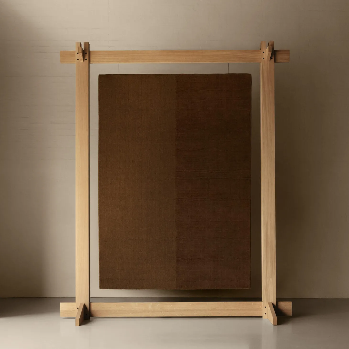 Echo Yano gulvteppe, olive brown