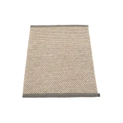 Effi gulvløper, charcoal/light nougat/vanilla