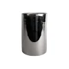 Electric vase/telysholder, silver