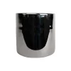 Electric vase/telysholder, silver