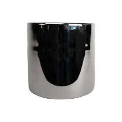 Electric vase/telysholder, silver