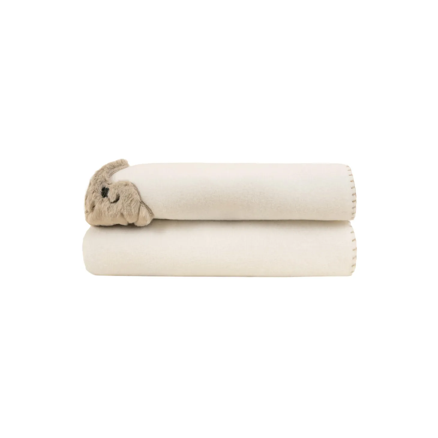 ELEFANTINO Soft bamboo LILLA pledd 75x100cm