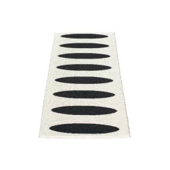 Ella gulvløper, black/vanilla