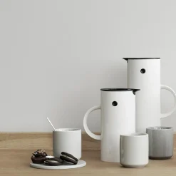 EM77 termokanne 1 L, white