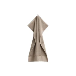 Embroidery håndkle 50x70, taupe beige