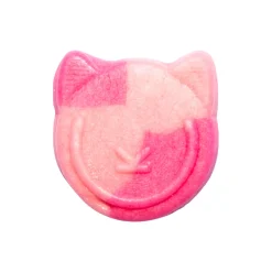 Eton Mess gelefigur, rosa/hvit