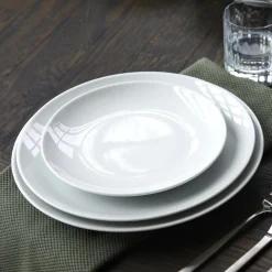 Eventail flat tallerken Ø 26,5 cm, hvit