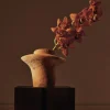 Evio Vase, burnt umber