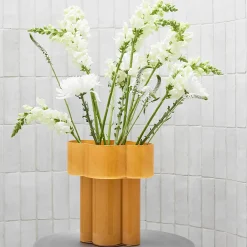 Fab vase, gul