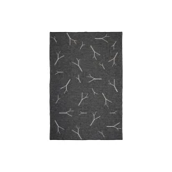 Fall pledd blanket, black