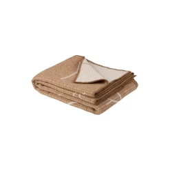 Fall pledd blanket, brown