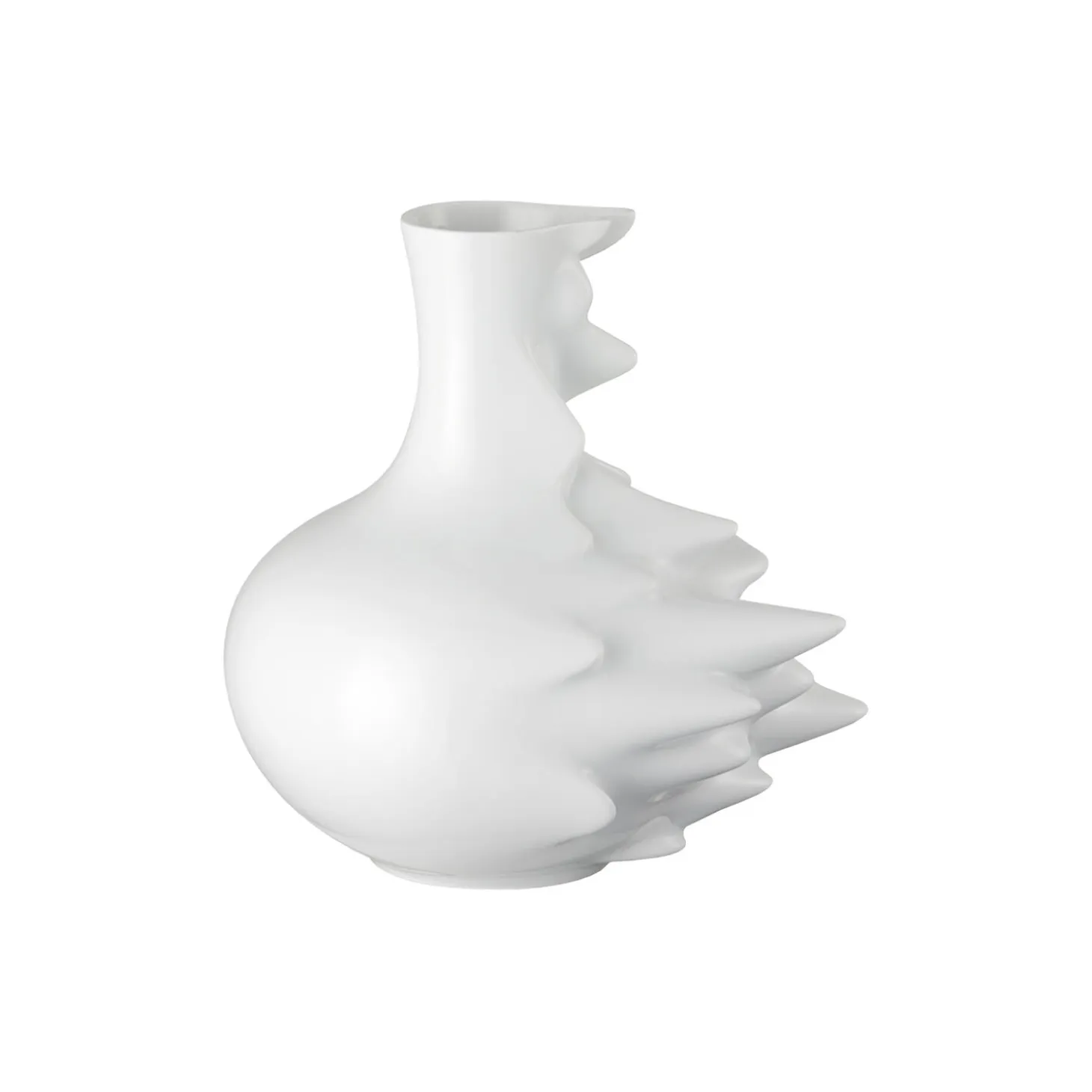 Fast Hvit Vase Fast 22 cm