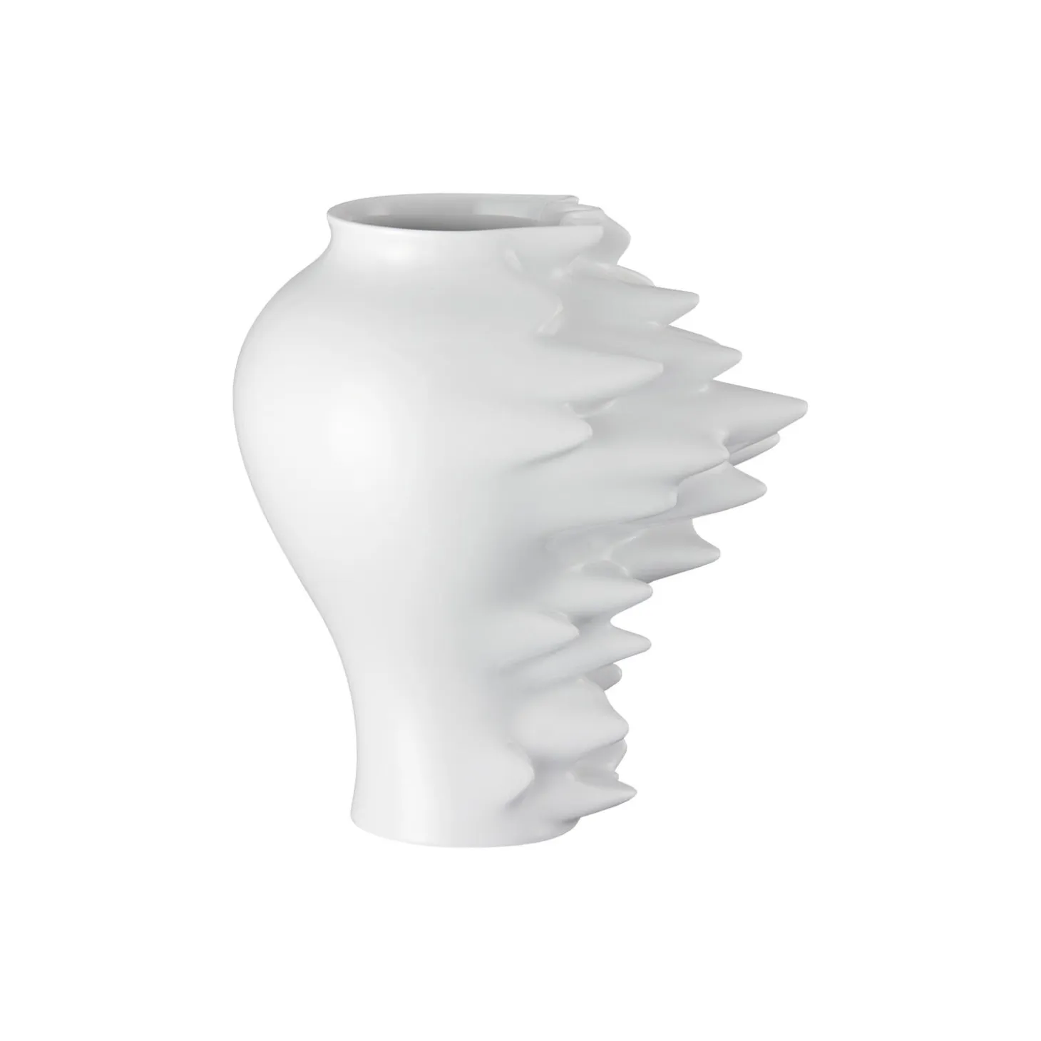 Fast Hvit Vase Fast 27 cm