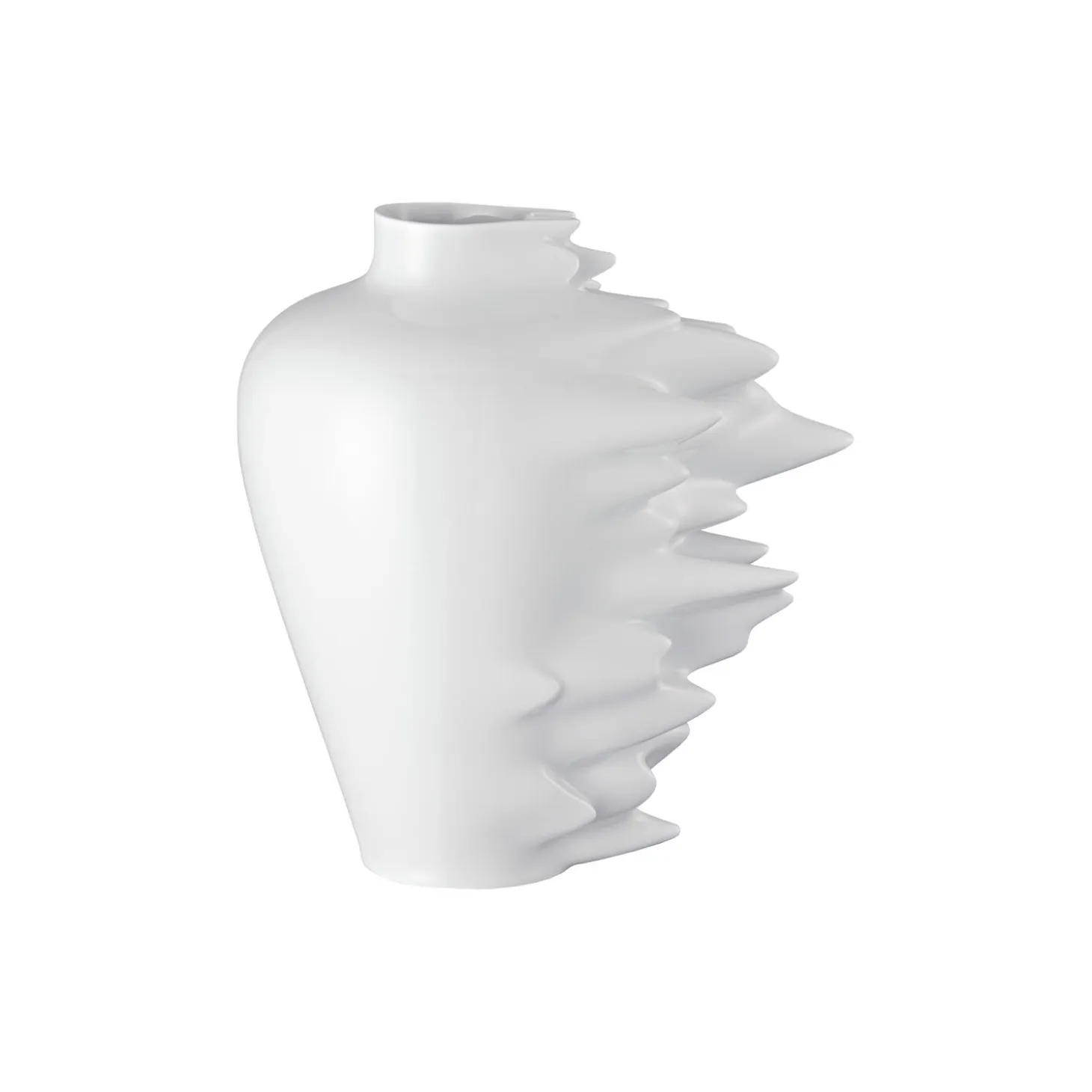 Fast Hvit Vase Fast 30 cm