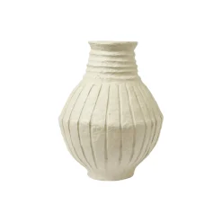 Fleur S vase, beige