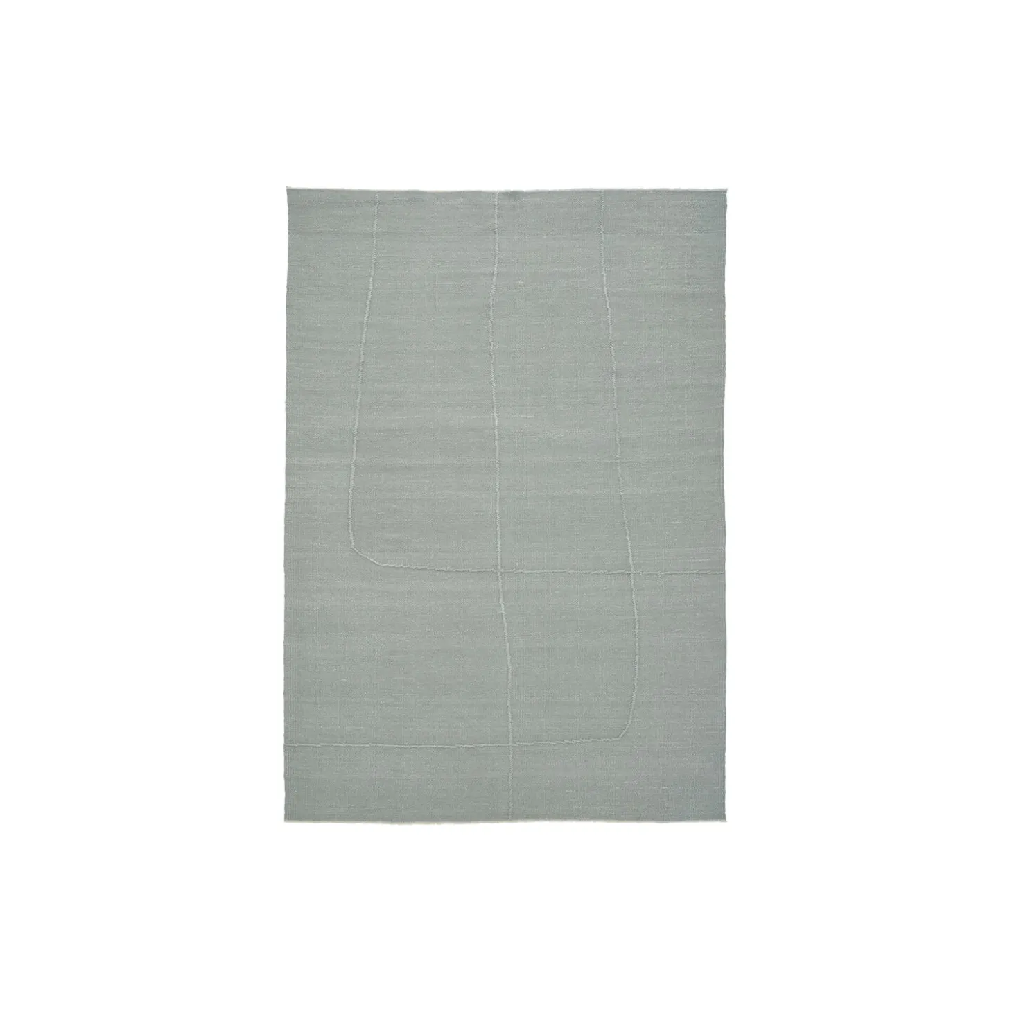 Flow Shen gulvteppe, mint grey