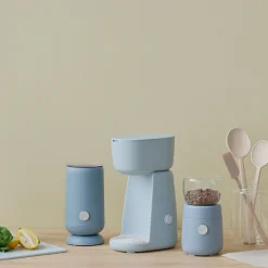 FOODIE single cup kaffemaskin, lys blå