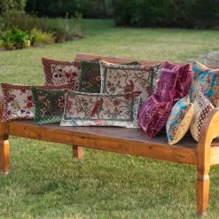 Frati pute 30x60, floral green