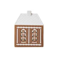 Gingerbread lyshus, brun