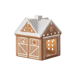 Gingerbread Lyshus Julestall