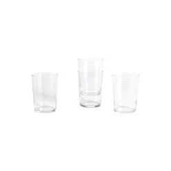 Glass set of 4, klar