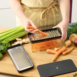 GRATE-IT Grater with Container, black