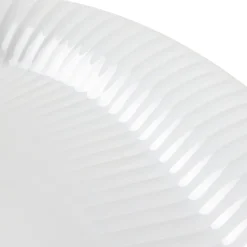 Hammershøi ovalt serveringsfat 40x22.5 cm, hvit