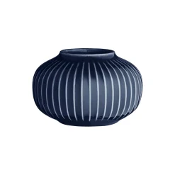Hammershøi telysestake, indigo