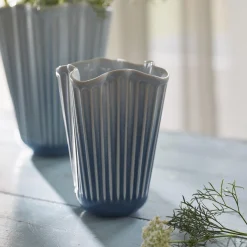 Hammershøi Unfold Vase, blå