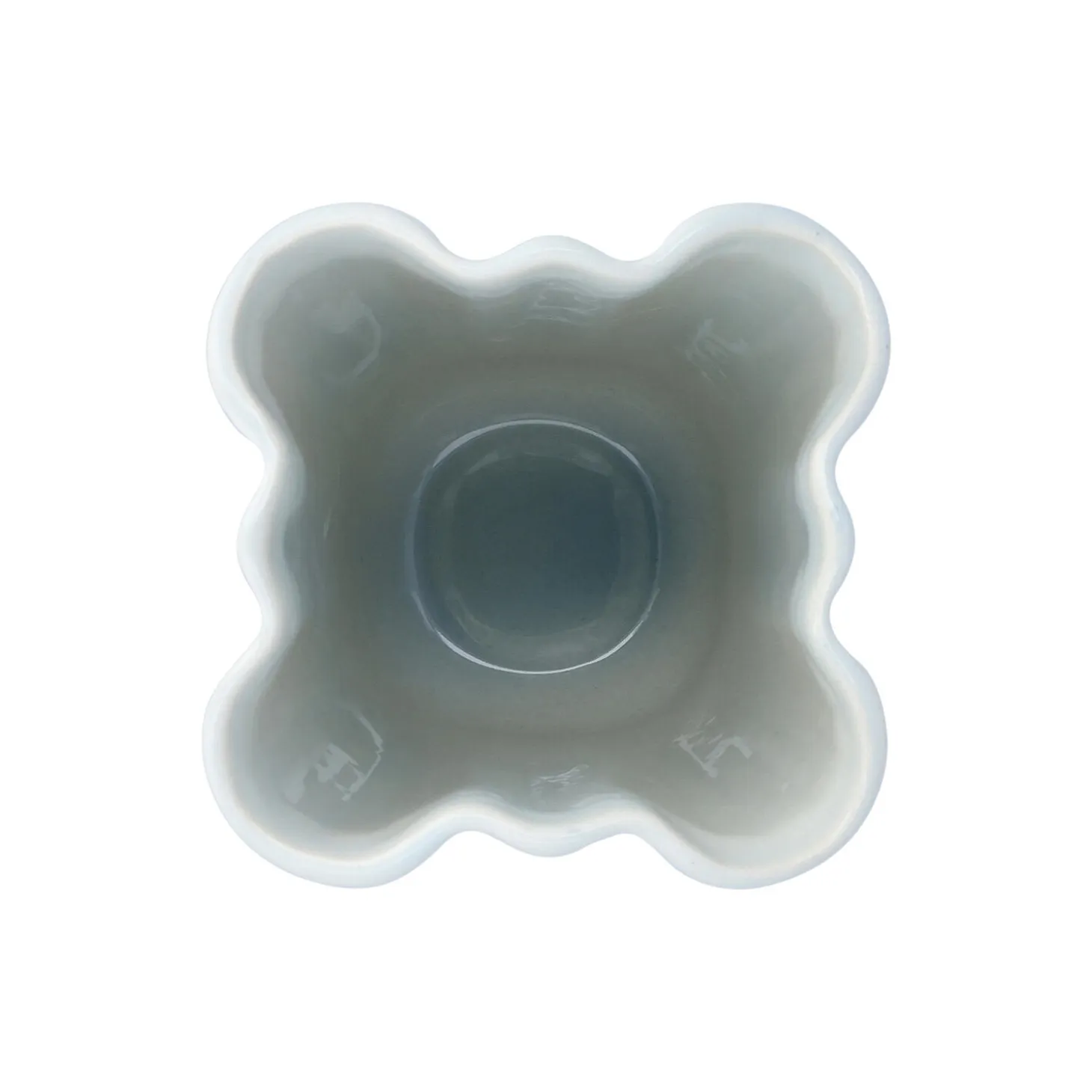 Hammershøi Unfold Vase, blå