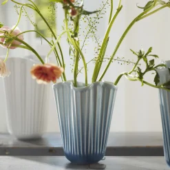 Hammershøi Unfold Vase, blå