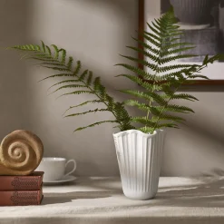 Hammershøi Unfold Vase, hvit