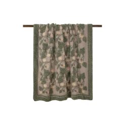 Harmony Boiled Wool pledd, green