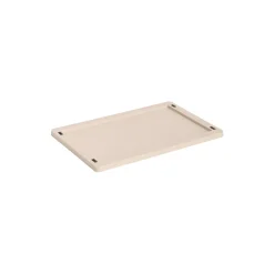 HAY Colour Crate Lid Plastic Small, powder