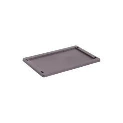 HAY Colour Crate Lid Plastic Small, bordeaux