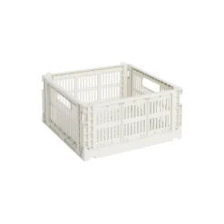 HAY Colour Crate Medium Square, off-white