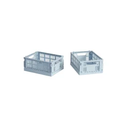 HAY Colour Crate Mini 2 stk., soft blue