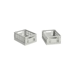 HAY Colour Crate Mini 2 stk., grey