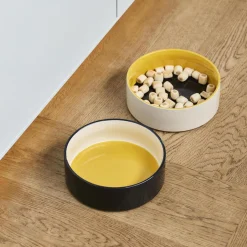 HAY Hundeskål, blue/yellow