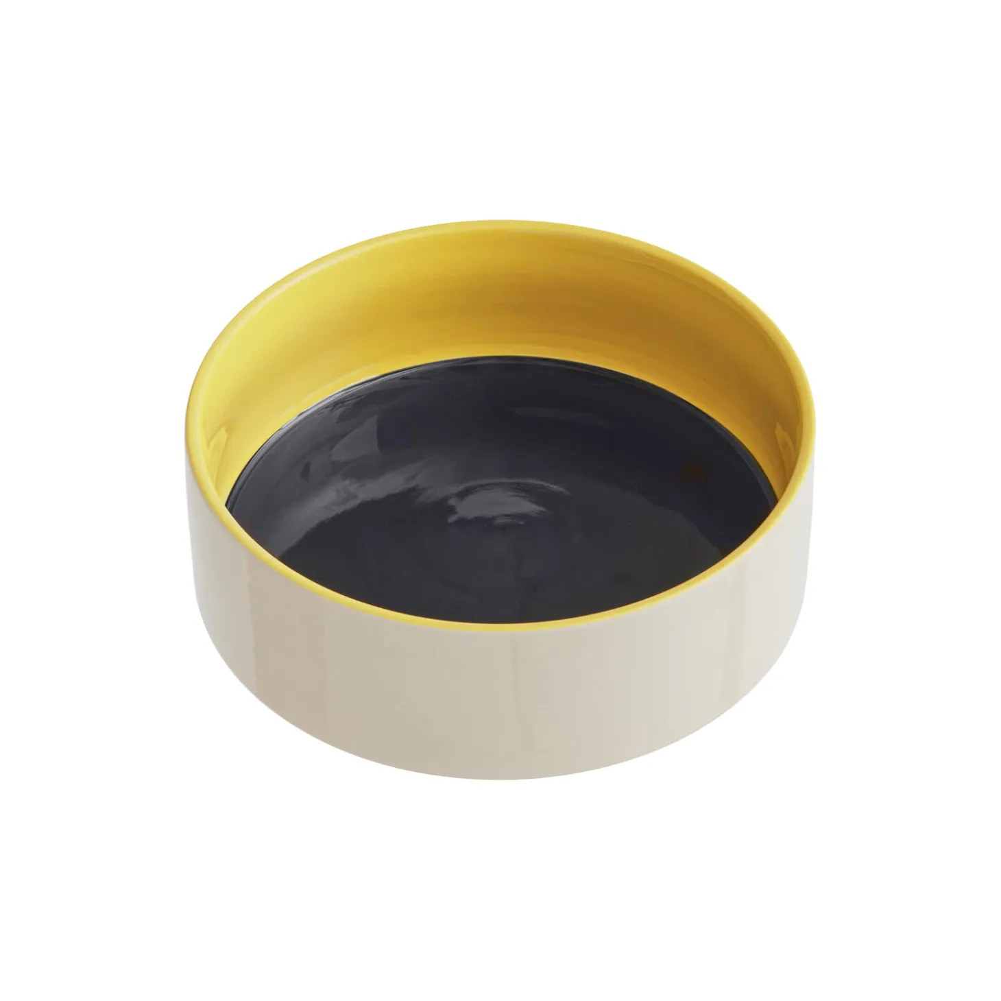 HAY Hundeskål, blue/yellow