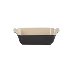 Heritage rektangulært fat 19 cm, black