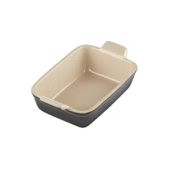 Heritage rektangulært fat 19 cm, black