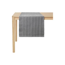 Herringbone bordløper, dark grey