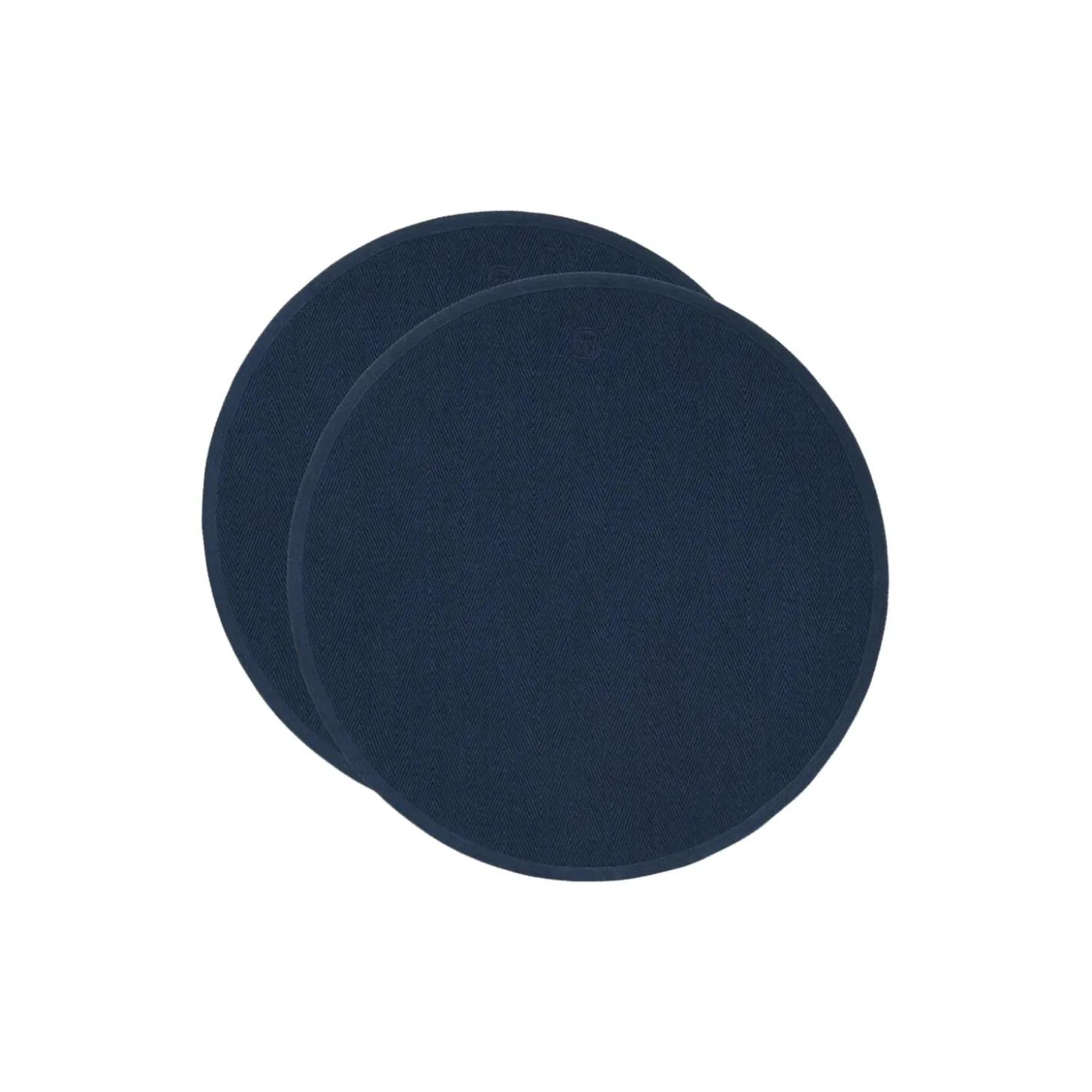 Herringbone spisebrikker, dark blue