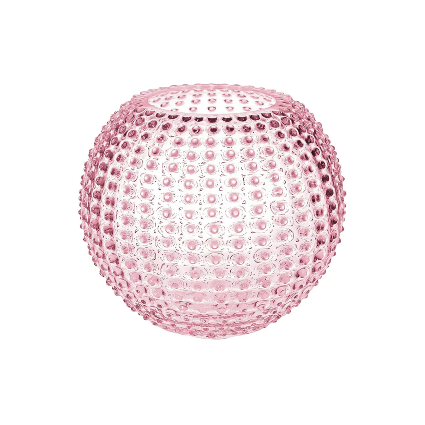 Hobnail Vase 3 l, rosaline